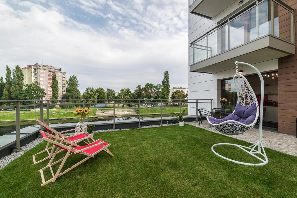 Apartment River Haven Gdaňsk Exteriér fotografie